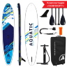 ДОСКА ДЛЯ SUP-СЕРФИНГА 11`6 AQUATIC SPORT-TRAVEL. Комплектация Комфорт.