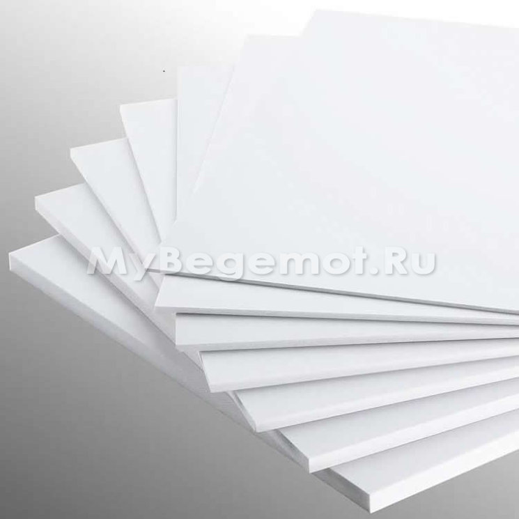 ЭВА листовой 8 мм, 55PS, лист 2150х1150 мм, белый