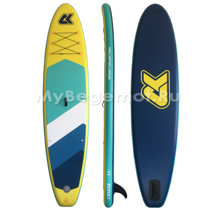 ДОСКА ДЛЯ SUP-СЕРФИНГА CK YELLOW BLUE 11‘ TRAVEL SERIES
