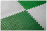 Модульное напольное ПВХ покрытие M-TILE HARD STEEL, RAL 6029, Зеленый.