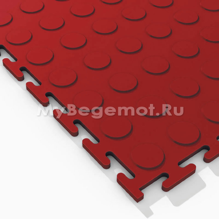 Модульное напольное ПВХ покрытие M-TILE HARD STUDDED, 7 мм