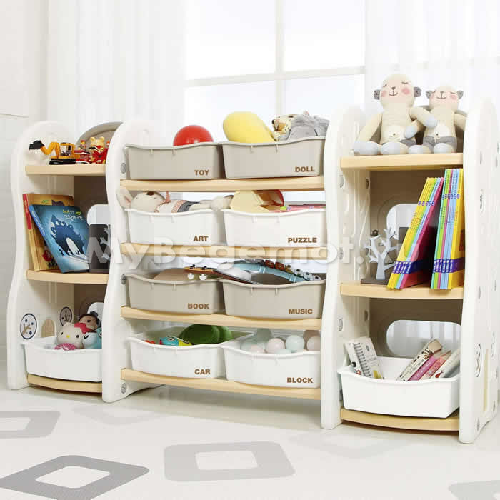 Детский стеллаж для игрушек iFam Design Toy-9