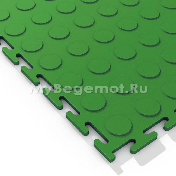 Модульное напольное ПВХ покрытие M-TILE HARD STUDDED, 7 мм