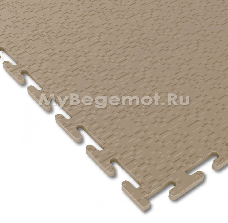 Модульное напольное ПВХ покрытие M-TILE UNIVERSAL 5 мм RAL 1019
