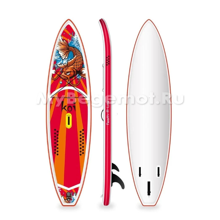 Надувная САП (SUP) доска FUNWATER KOI 350х84х15 (01A)